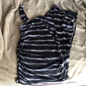 Silky one shoulder top